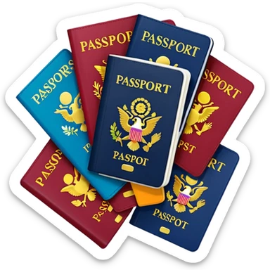 passports sticker
