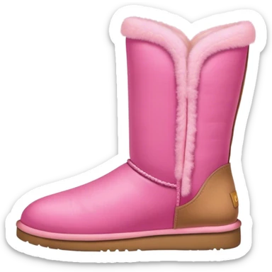 Pink uggs sticker