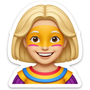 Marimonda (personaje ficticio del carnaval de Barranquilla) sticker