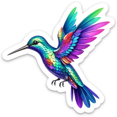 Colibri sticker
