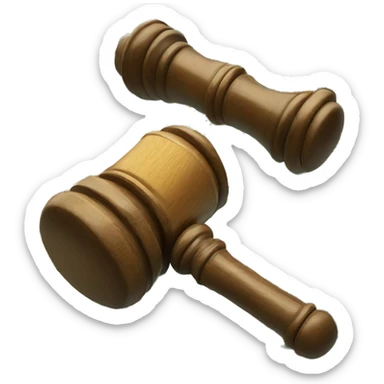 gavel with money sticker