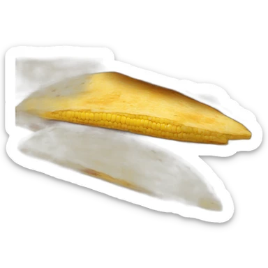 Stack of Corn tortillas with grill marks sticker