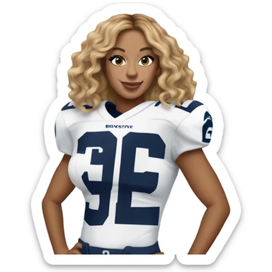 beyoncé penn state jersey sticker