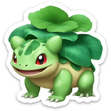 Venusaur Full Body sticker