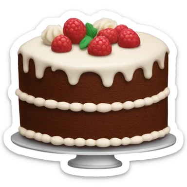 Cake sticker