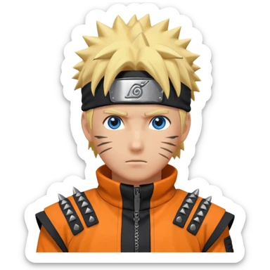 Naruto anime hinta sticker