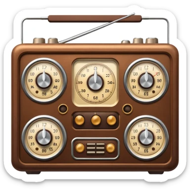 Radio sticker