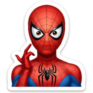 will you marry me, with a Spiderman writing style sticker