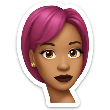 Rihanna despertando  sticker