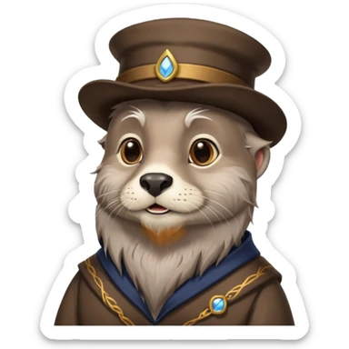 dumbledore otter sticker