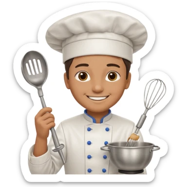 Mixer with Chef sticker