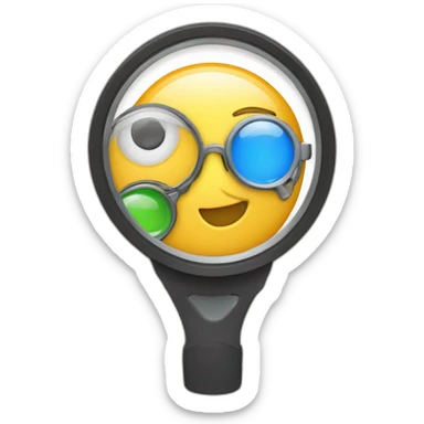 Un loupe avec sa famille sticker