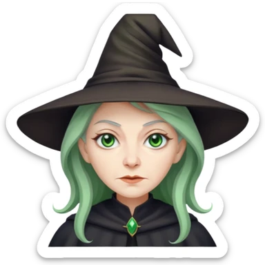 Una bruja fea  sticker