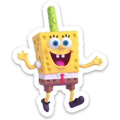 SpongeBob SquarePants sticker