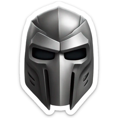 Mf doom mask sticker
