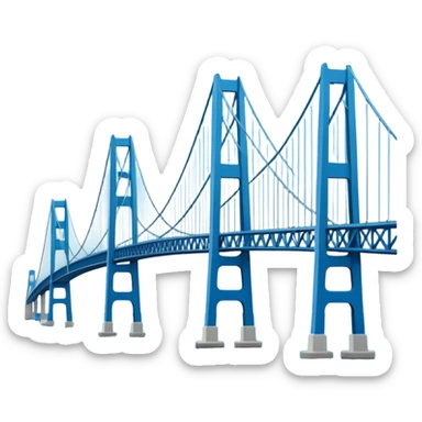 Mackinac Bridge sticker