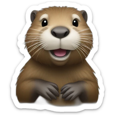 nutria sticker