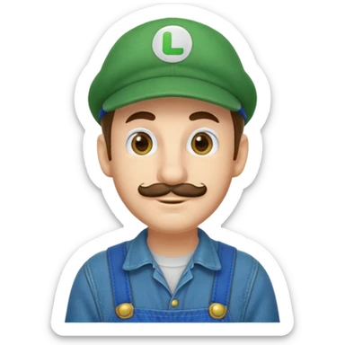 Luigi sticker