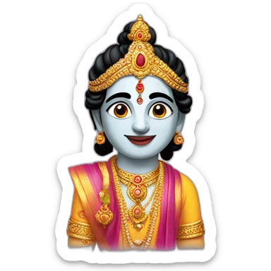 Lord shri krishna  sticker