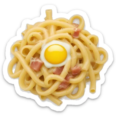 carbonara pasta sticker