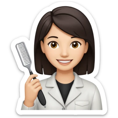 hairstylist sticker