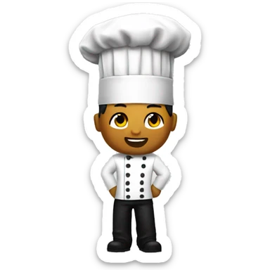 roblox guy with chef clothes sticker