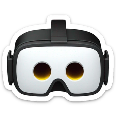 virtual reality headset sticker