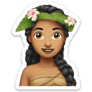 Tahitian Moana sticker