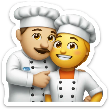 Chef's kiss with Workday sign sticker