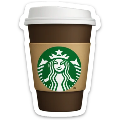 Starbucks coffee sticker