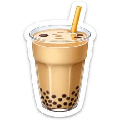 Milk Tea Boba sticker
