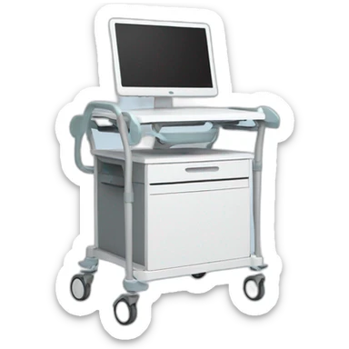 Telehealth triton cart sticker