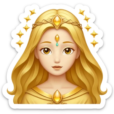 Deus todo poderoso e imortal sticker