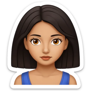 Chaparra, morenita sticker