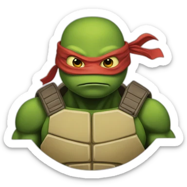 Teenage mutant ninja turtles sticker