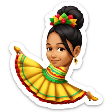 Salsa Dancer sticker