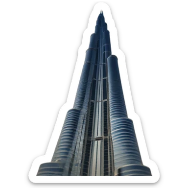 BURJ KHALIFA sticker