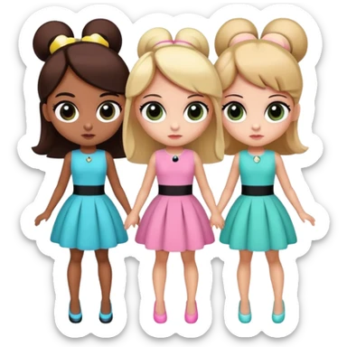 Powerpuff girls sticker