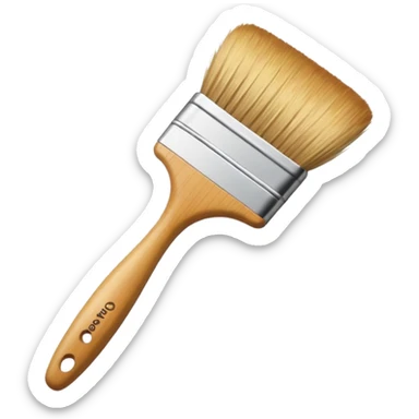 art \brush  sticker