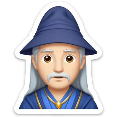 merlin  zen mago magico sticker