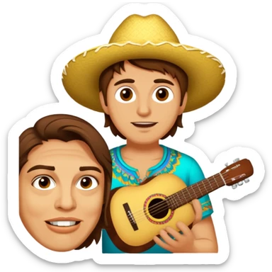 Vibrant Festival Singer sticker