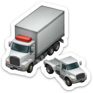 Truck and Trailer sticker