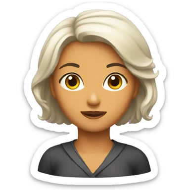 Raposa feminina sticker