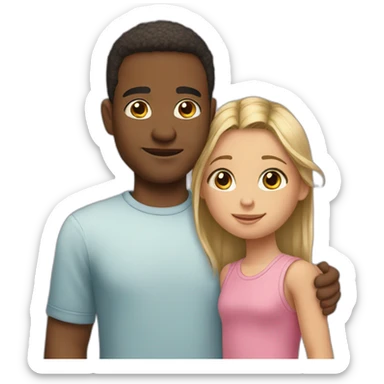 Brother and little sister  sticker