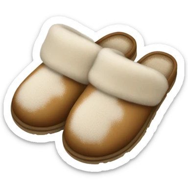 UGG slippers  sticker