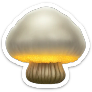 Nuclear mushroom sticker