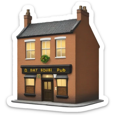 Daf pub sticker