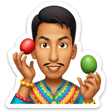 Maraca Player sticker