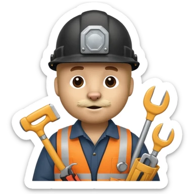 black bear engineer sticker