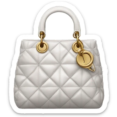 dior bag sticker